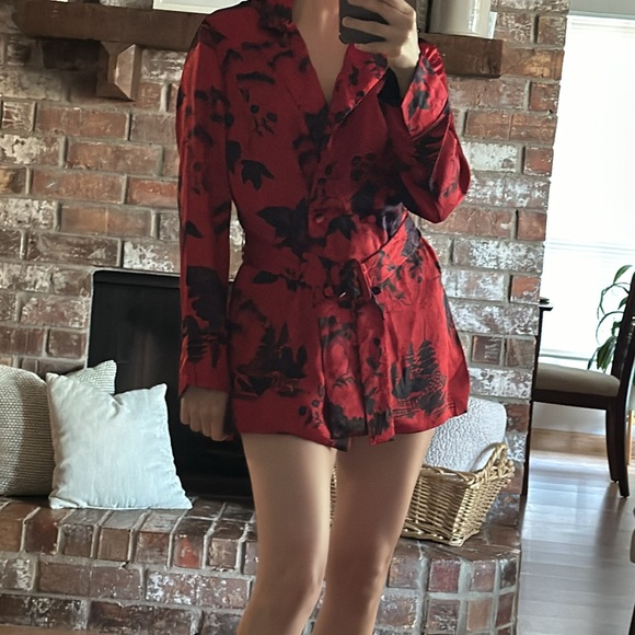 Zara floral blazer/ dress - Picture 3 of 8